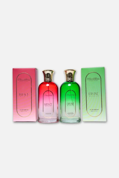 INTENCE + DIVINE Women EU DE PARFUM 200ml | Vapostar Natural Spray | Set of 2 | 100ml each
