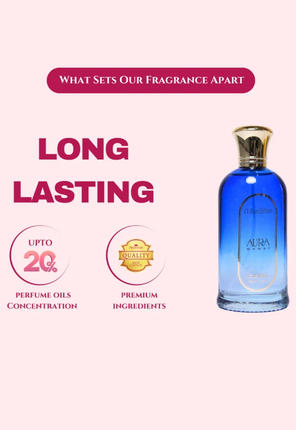 AURA Women | 200ml EU DE PARFUM | Set of 2 | 100ml each - Image 4