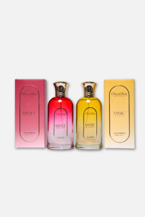 INTENCE + MYSTIC Women EU DE PARFUM 200ml | Vapostar Natural Spray | Set of 2 | 100ml each
