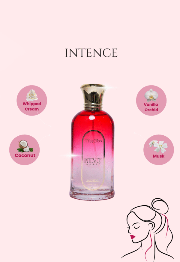 INTENCE Women EU DE PARFUM 100ml | Vapostar Natural Spray - Image 2