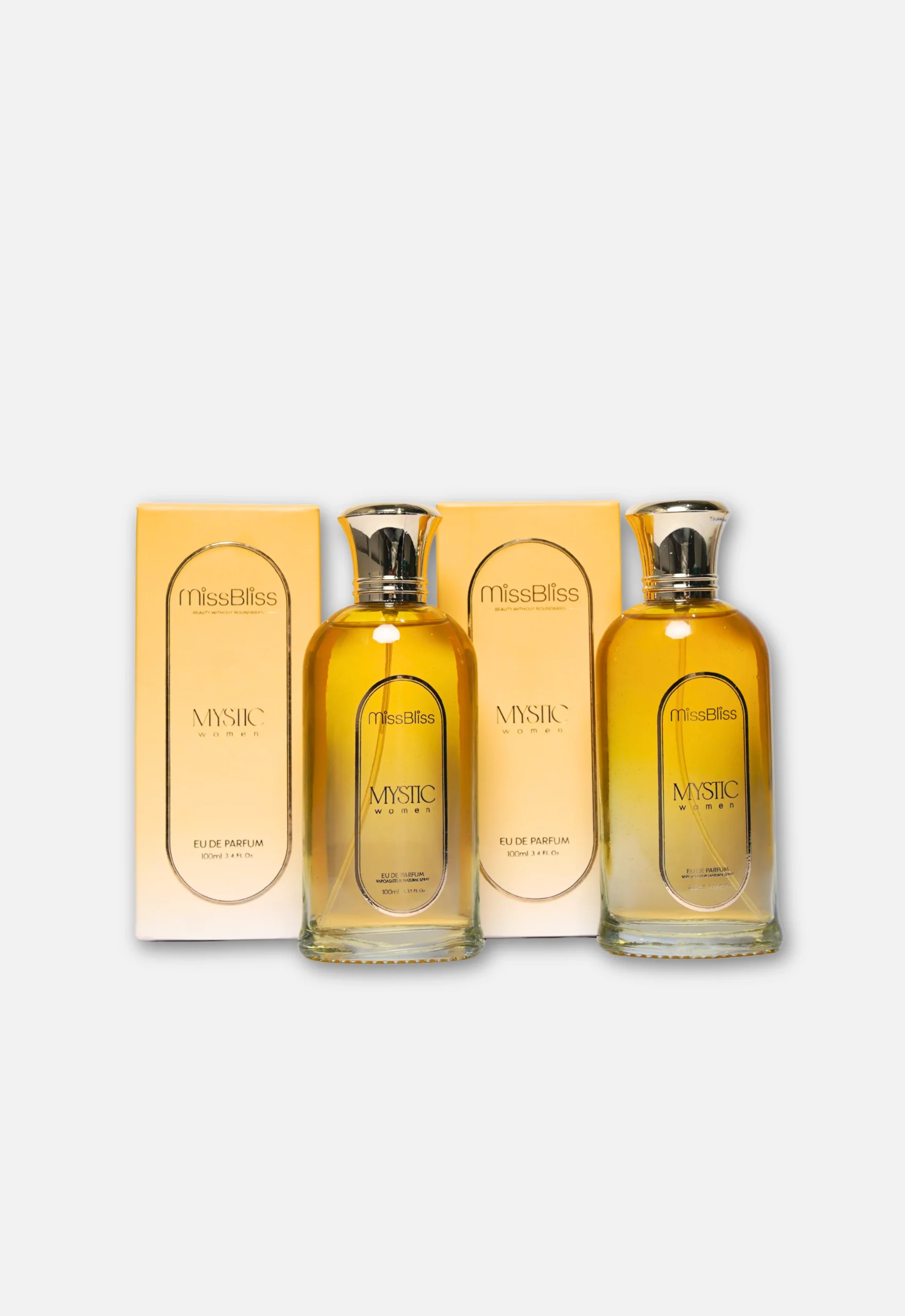 MYSTIC Women | 200ml EU DE PARFUM | Set of 2 | 100ml each